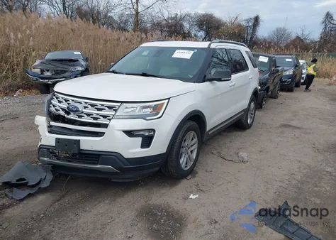 2018 Ford Explorer Xlt z USA, uszkodzony, nr VIN 1FM5K8D86JGC03476